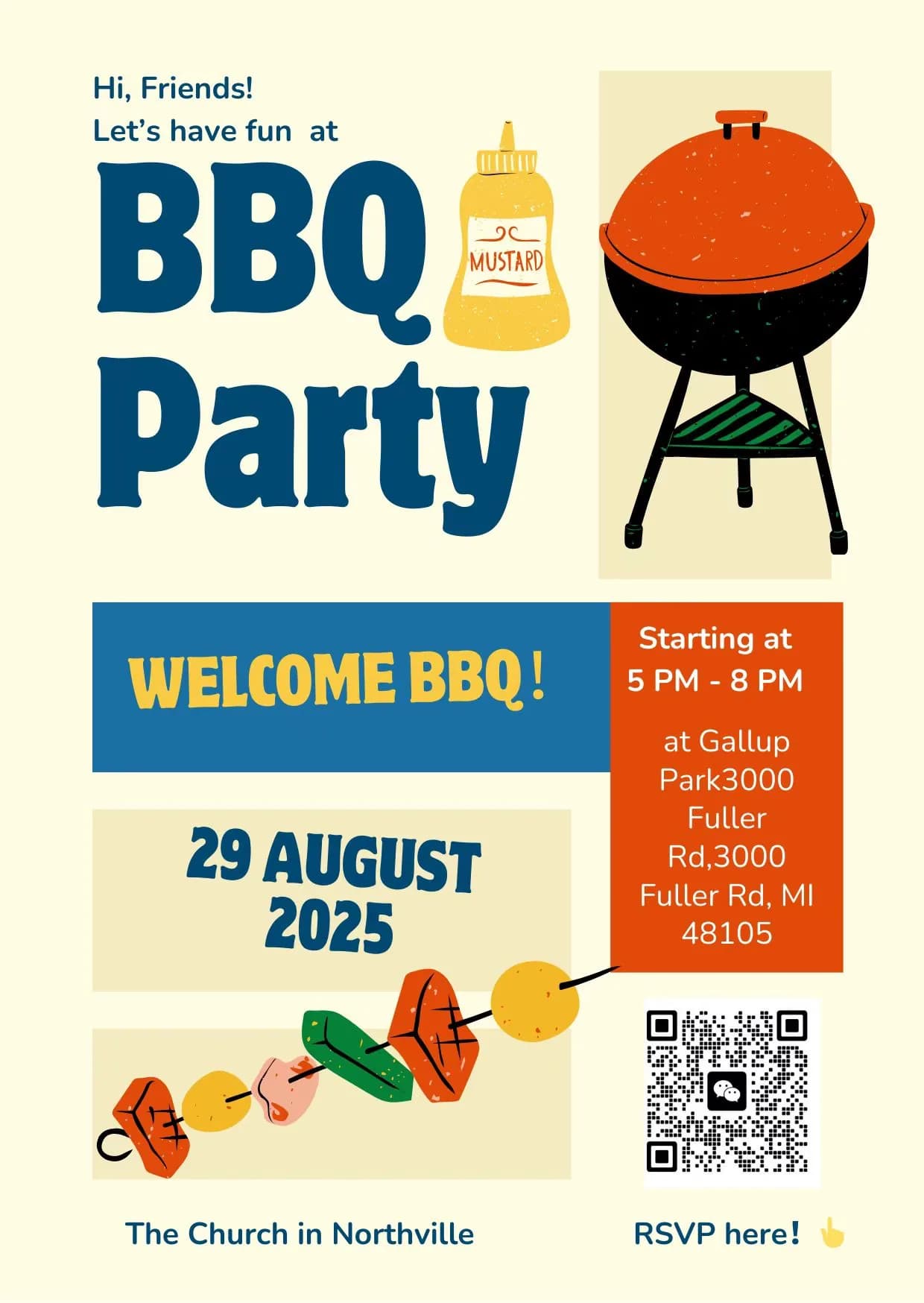 Ann Arbor welcome BBQ event image
